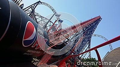 Blackpool Pepsi Max Editorial Stock Photo