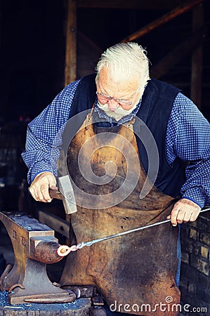 Blacksmith Editorial Stock Photo