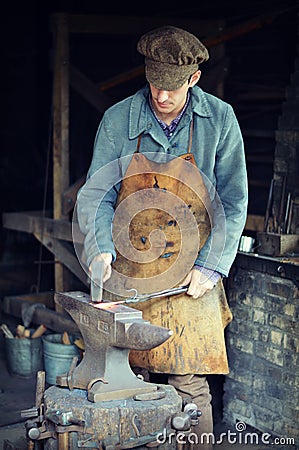 Blacksmith Editorial Stock Photo