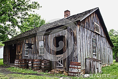 Blacksmith Shop Stock Photo