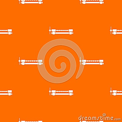 Blacksmiths clamp pattern seamless Vector Illustration