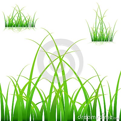 Blades of Grass Vector Illustration