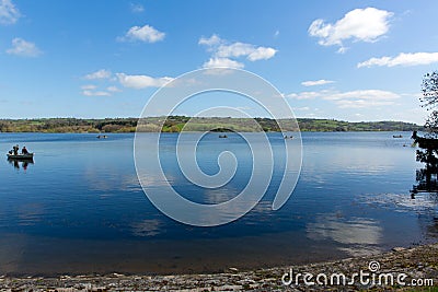 Blagdon Lake Somerset Somerset England UK south of Bristol Stock Photo