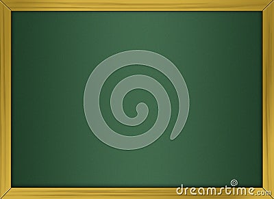 Blank 3D chalkboard vector Stock Photo