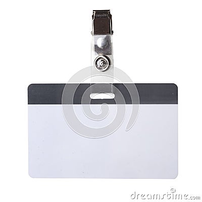 Blank badge Stock Photo