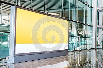 Blank billboard Stock Photo