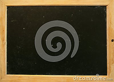 Blank blackboard Stock Photo