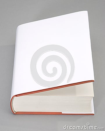 Blank book cover Stock Photo