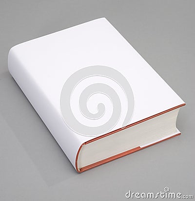 Blank book cover Stock Photo