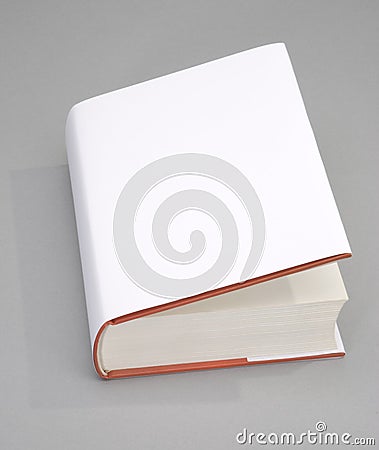 Blank book cover Stock Photo