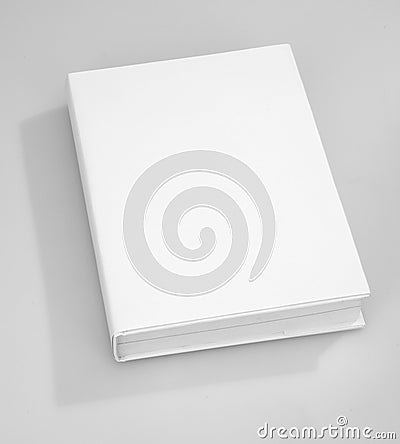 Blank book cover Stock Photo