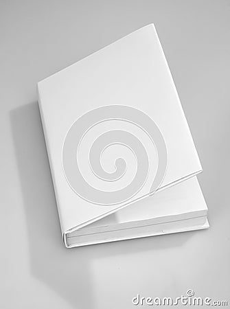 Blank book cover Stock Photo