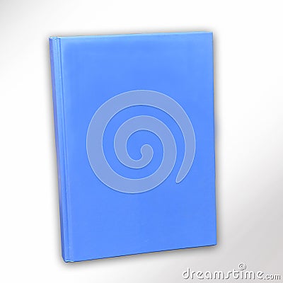 Blank book cover Stock Photo