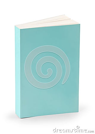 Blank book cover with clipping path Stock Photo