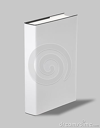 Blank book cover w clipping path Stock Photo