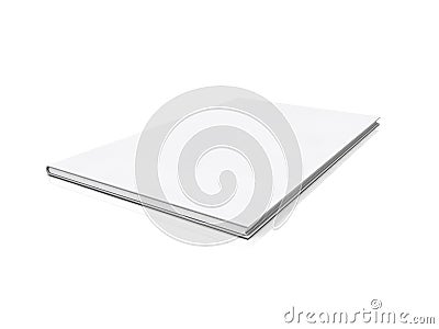 Blank book cover Stock Photo