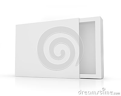 Blank boxes Stock Photo