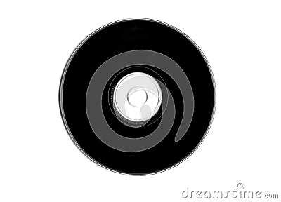 Blank CD Stock Photo