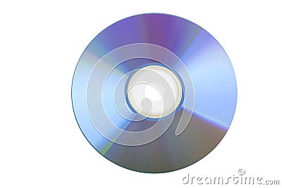 Blank CD or DVD Stock Photo