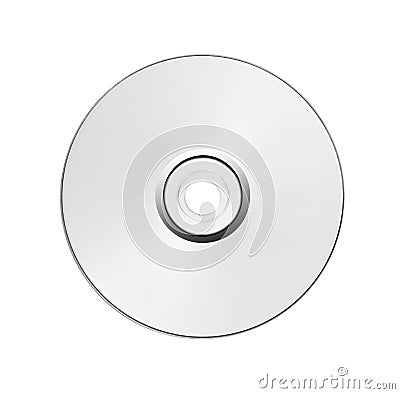 Blank CD/DVD Stock Photo