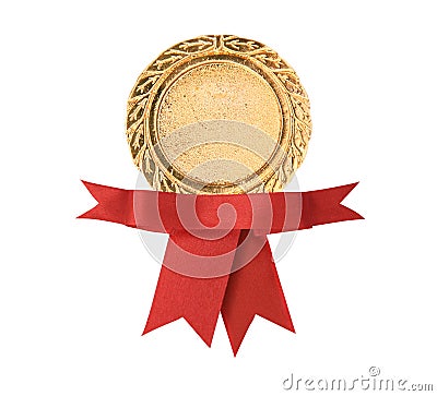 Blank certificate Stock Photo