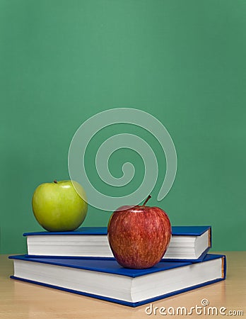 Blank chalkboard Stock Photo