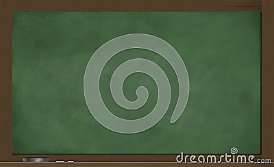 Blank Chalkboard Stock Photo