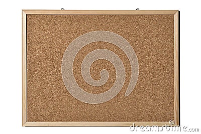 Blank cork board Stock Photo