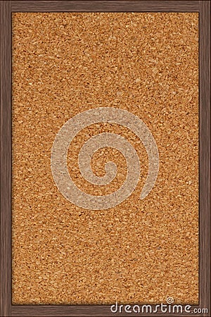 Blank Corkboard background for a bulletin board Stock Photo