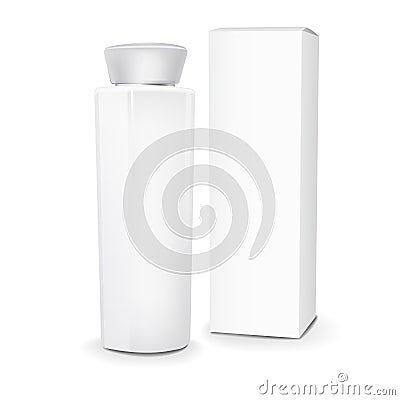 Blank cosmetics package Vector Illustration