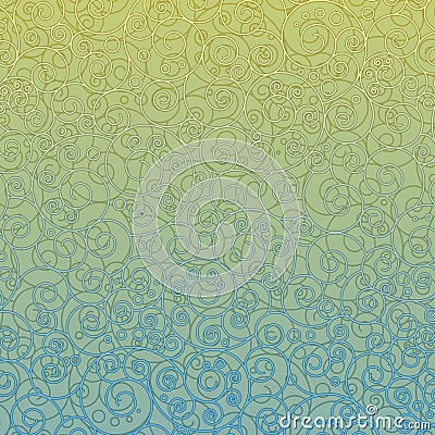 Blank Decorative Ornametal Background. Vector Vector Illustration