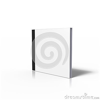 Blank disk case Stock Photo