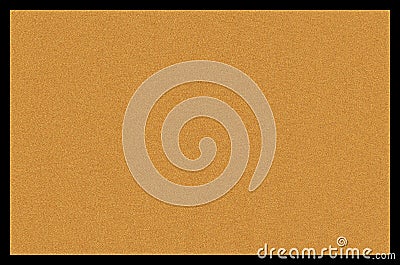 Blank Empty Cork Bulletin Board or Background Cartoon Illustration