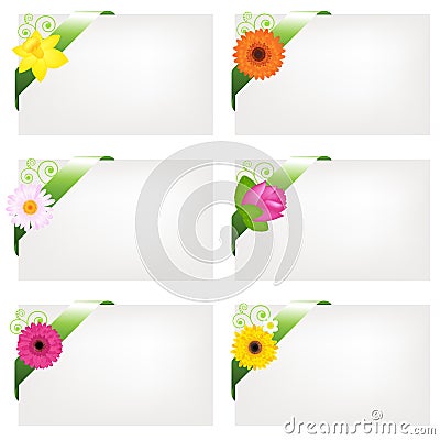 Blank Gift Tags. Vector Vector Illustration