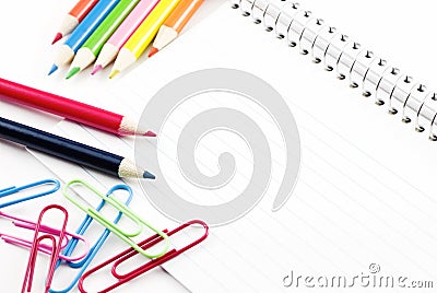 Blank Lined Index Cards Stock Photo