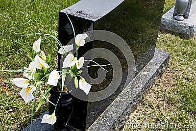 Blank Memorial Stone Stock Photo - Image: 5133090