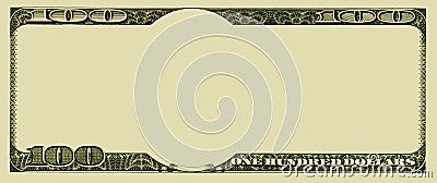 Blank money background Stock Photo