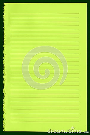 Blank notebook page Stock Photo