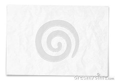 Blank Paper Texture Stock Photo