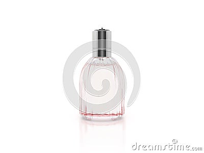 Blank parfume glass bottle Stock Photo