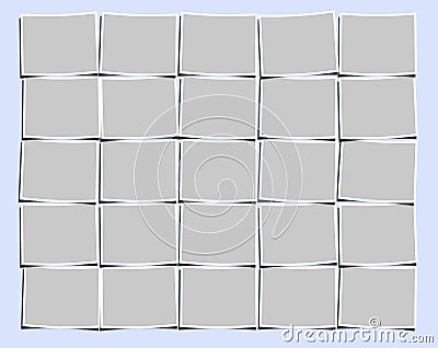 Blank photos Stock Photo