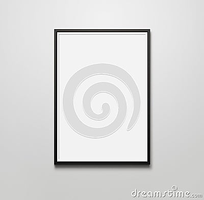 Blank picture frame Stock Photo