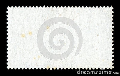 Blank postage stamp background Stock Photo