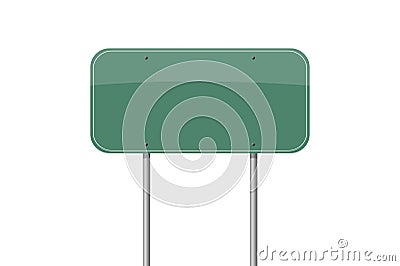 Blank road sign Stock Photo