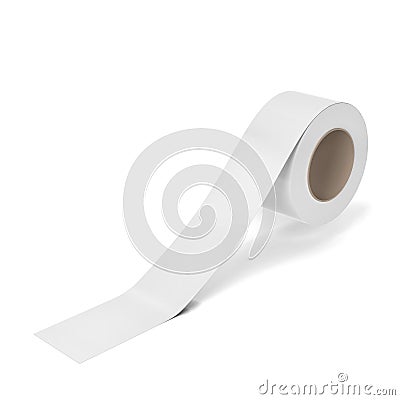 Blank scotch tape Cartoon Illustration