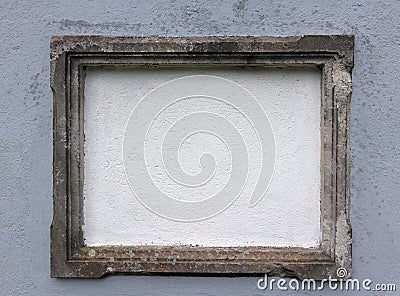 Blank stone frame Stock Photo