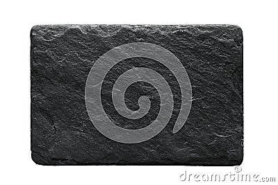 Blank stone plate Stock Photo