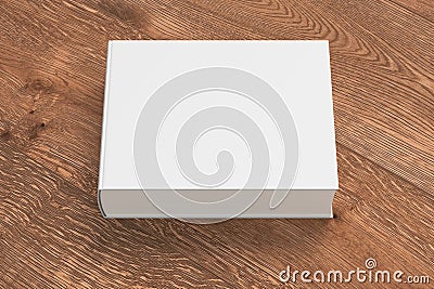 Blank thick book Stock Photo