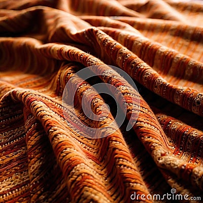 Blanket , bed covering to insulate and keep warm Stock Photo