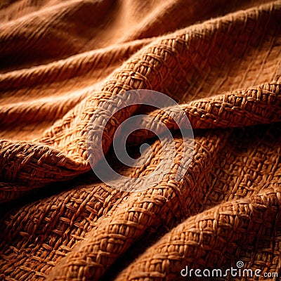 Blanket , bed covering to insulate and keep warm Stock Photo